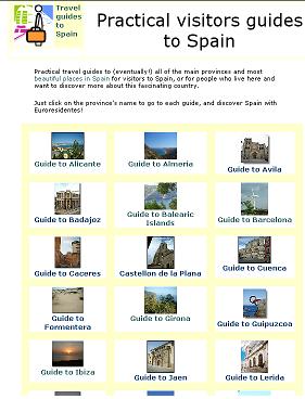 Visitors guide to Spain