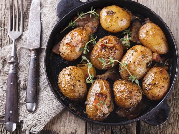 Receta de patatas al horno caseras, muy fáciles