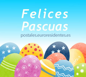 Postales para felicitar las pascuas online