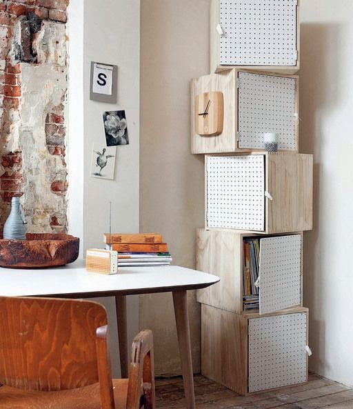 Decoración con pegboards: 14 ideas increÃblemente prácticas para ...