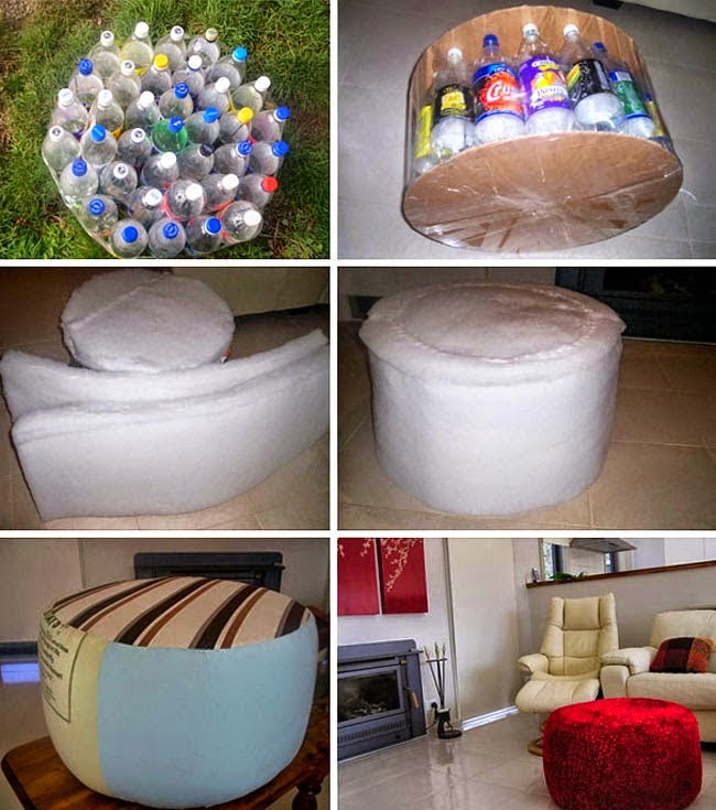 Ideas para decorar reciclando: Decora tu casa con botellas de plástico