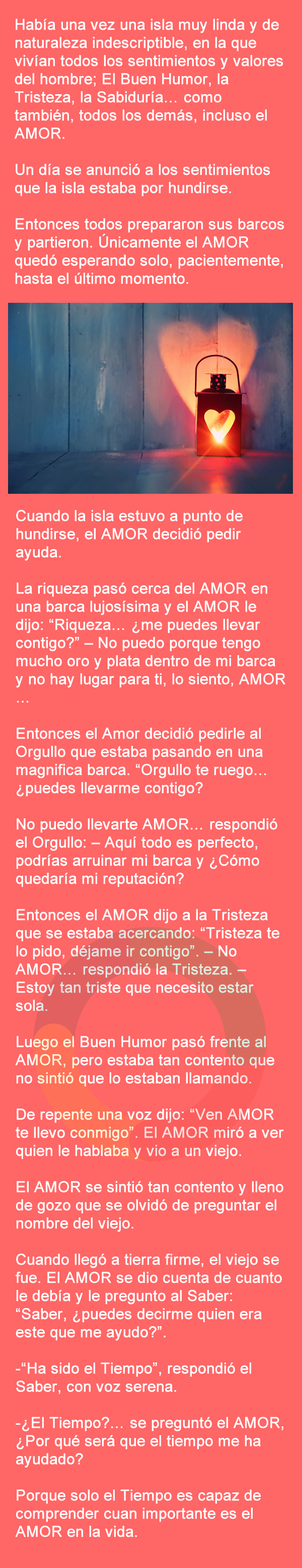 Fábula del amor y el tiempo