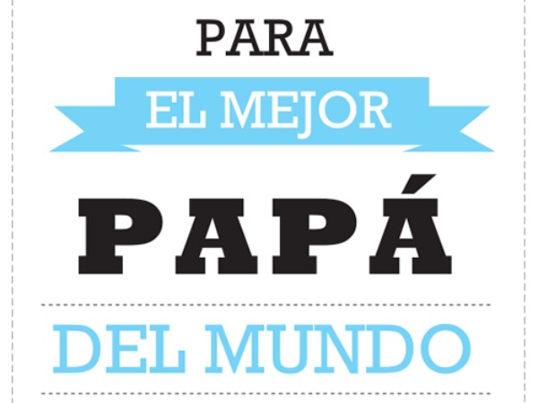 Tarjetas para felicitar el Día del Padre