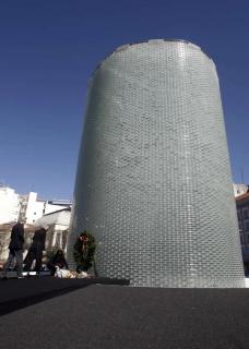 Madrid monumento to 11M victims