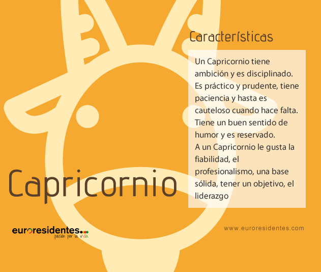 Características de Capricornio