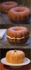 Tarta calabaza de Halloween