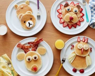 Tortitas con forma de animales