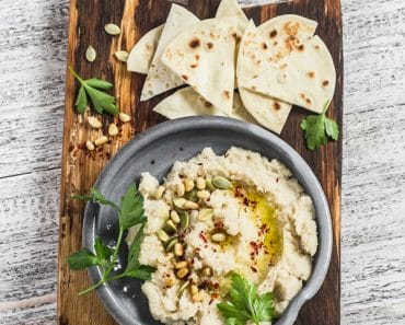 Recetas de humus: humus de coliflor
