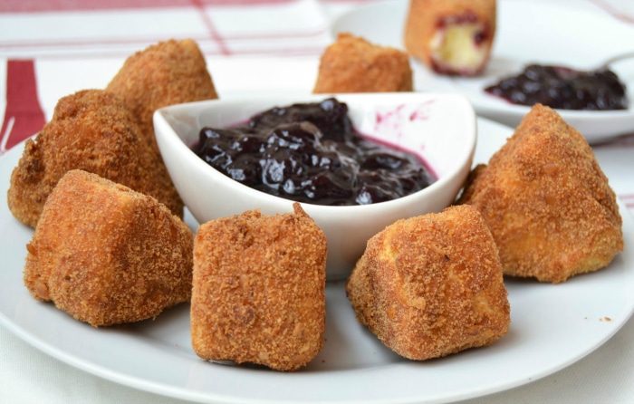 Tapas fáciles y deliciosas queso frito