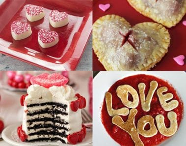 postres dulces san valentin enamorados