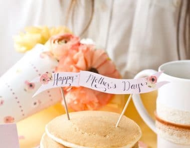 Día de la Madre: idea para decorar tartas o pasteles