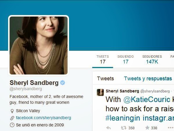 Empresarios de éxito: Sheryl Sandberg
