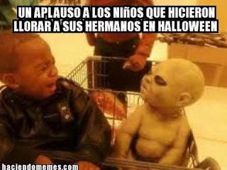 Memes de Halloween y Día de los Muertos