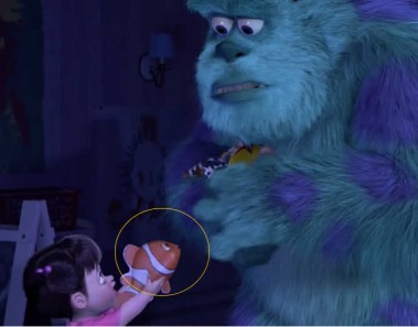 Vídeo conexión películas Pixar