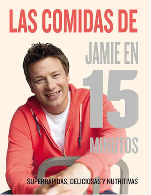 Libros de recetas para regalar: recetas en 15 minutos de Jamie Oliver