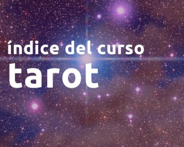 índice del curso de Tarot