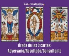 Tirada de las 3 cartas: Adversario/Resultado/Consultante