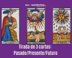 Tirada de las 3 cartas: Pasado / Presente / Futuro