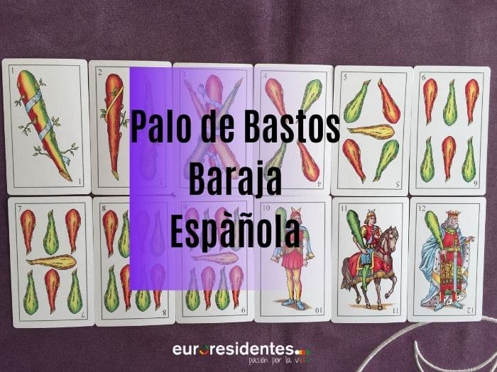 Baraja Española: Palo de Bastos