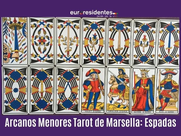 56- Arcanos Tarot Marsella: Espadas - Curso de Tarot