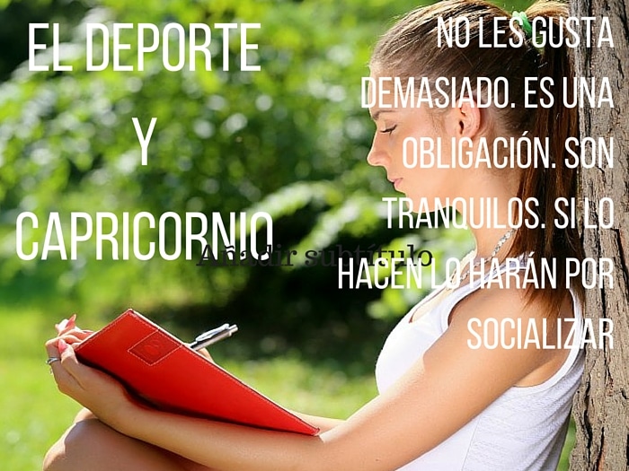 Capricornio y el Deporte