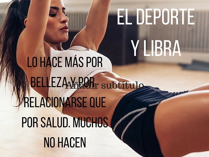 Libra y el Deporte