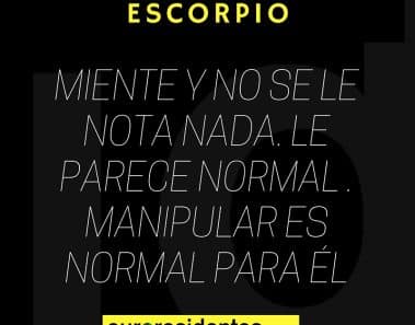 ¿Quién miente mejor, Escorpio?