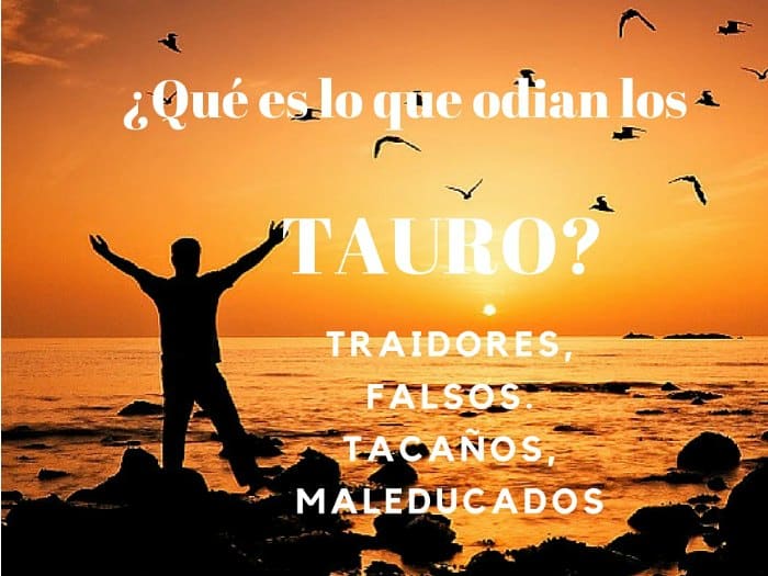 ¿Qué odia Tauro?