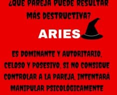 ¿Sería Aries una pareja destructiva?