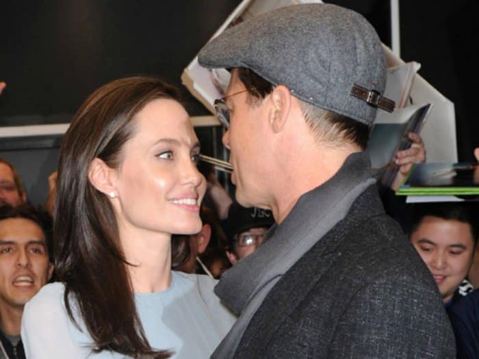 Angelina Jolie y Brad Pitt: separación. Fuente: Pinterest