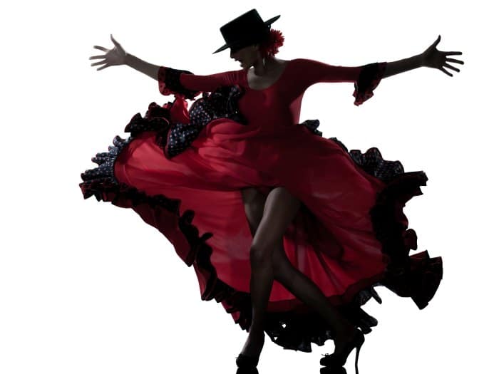 Piscis disfrazada de flamenca