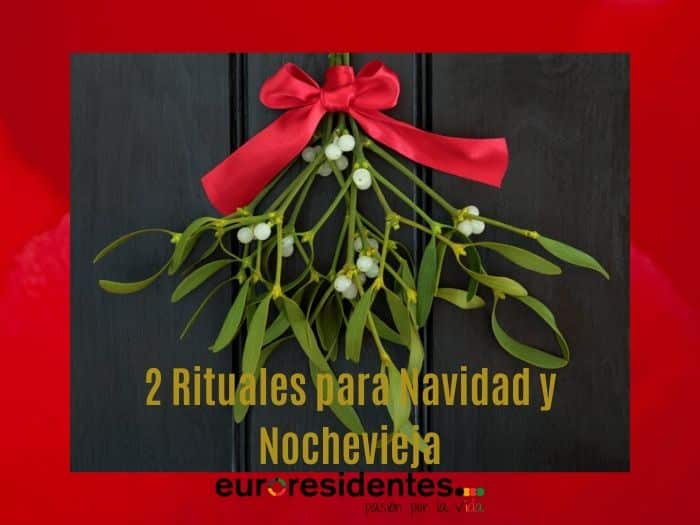 2 Rituales de la suerte para Navidad y Nochevieja: brindis y muérdago