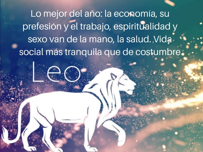 Predicción 2017 Leo