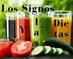 Los Signos y su relación con las Dietas alimenticias