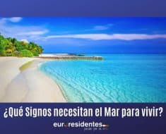 ¿Qué Signos necesitan el Mar para vivir?