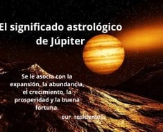 Significado astrológico del planeta Júpiter