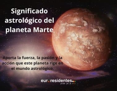 Significado astrológico del planeta Marte