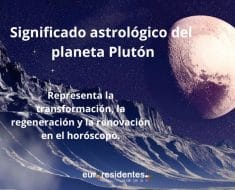 Significado astrológico del planeta Plutón