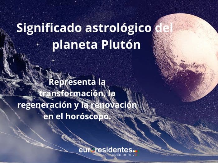 Significado astrológico del planeta Plutón