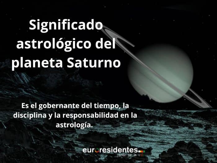 Significado astrológico del Planeta Saturno