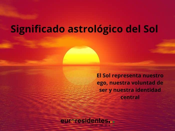 Significado astrológico del Sol