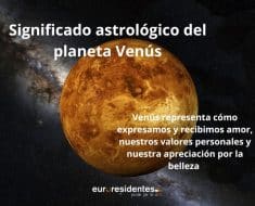 Significado astrológico del planeta Venus