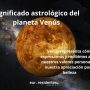 Significado astrológico del planeta Venus