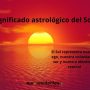 Significado astrológico del Sol