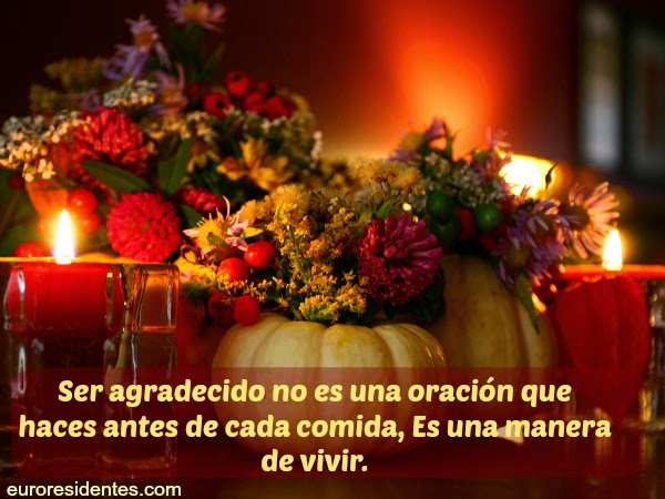 13 frases de Acción de Gracias (Thanksgiving)