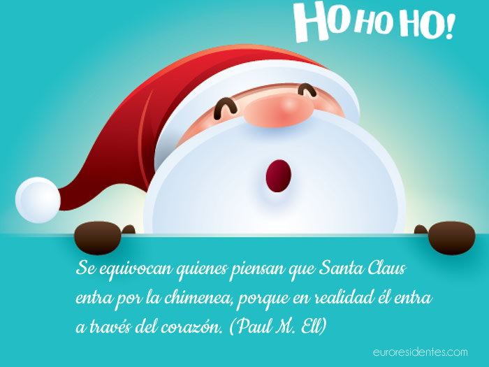 Santa Claus imagenes navidad feliz frases