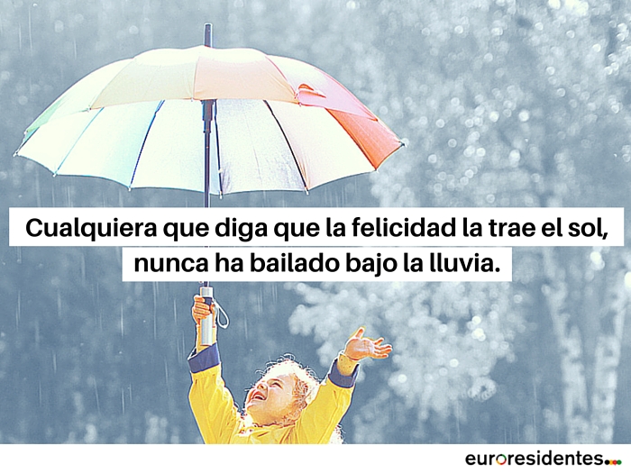 citas para dias de lluvia