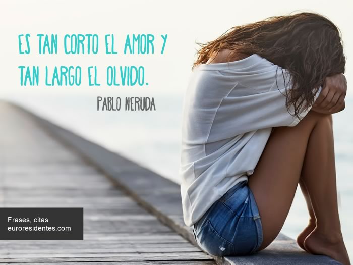 Frases de amor y olvido