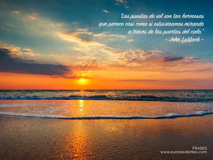 Frases de Atardecer - Frases y Citas Célebres