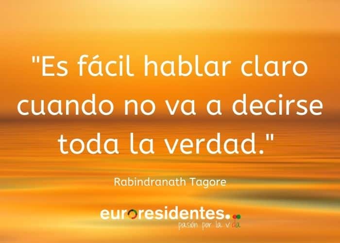 Frases de Tagore - Frases y Citas Célebres